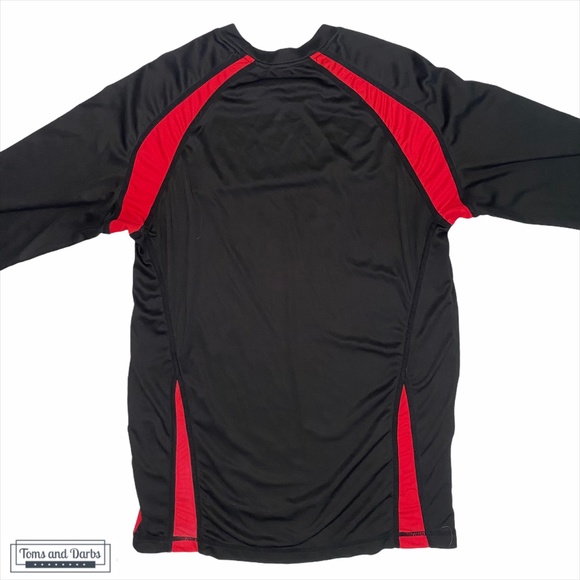 Stormtech Workout Long Sleeve in Red and Black - Picture 3 of 7